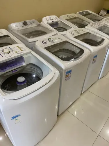 Máquina de lavar roupas com garantia em até 12x