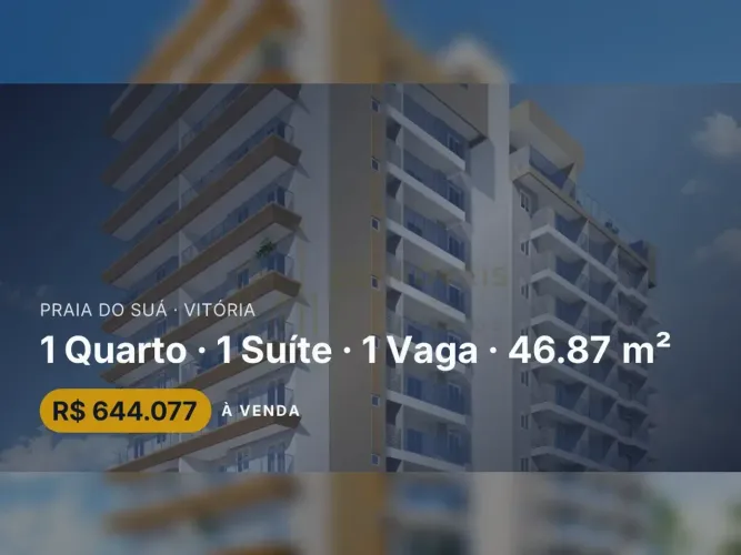Viva com Estilo na Praia do Suá: Apartamento Perfeito para Jovens Profissionais!