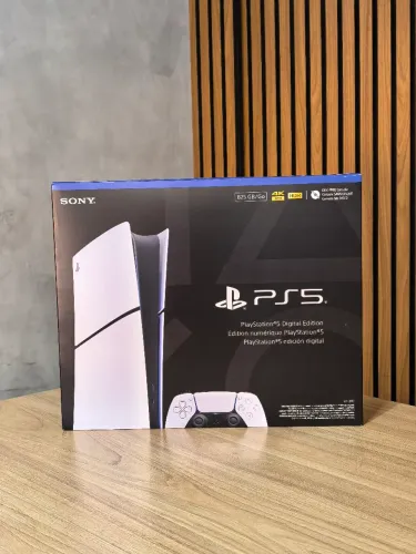 Playstation 5 Slim - mídia digital 825gb / zero lacrado