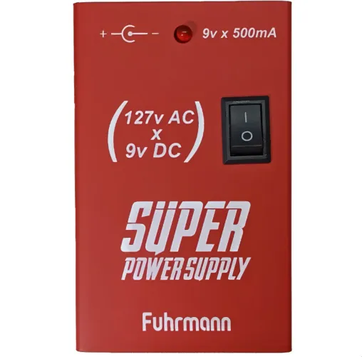 Fonte De Pedais Efeitos 9v Guitarra/baixo Fuhrmann