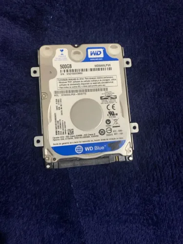 HD Interno / PC Western Digital WD Blue 500GB 2.5 Sata - WD5000LPVX