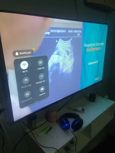 Tv 50 polegadas Samsung com menos de 1 ano de uso
