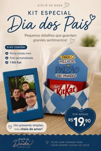 ? Kit Especial Dia dos Pais ? R$ 19,90 ? 