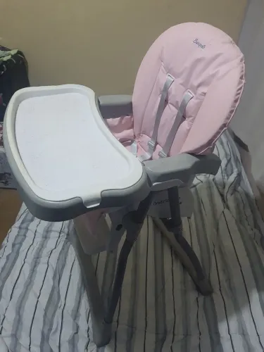 Cadeirinha de alimentação Burigotto Peg-Pérego Merenda Rosa