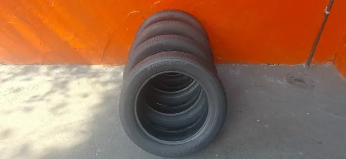 Jogo 4 Pneus Aro 15 Bridgestone 195 x 55 Turanza_Aceito Cartão