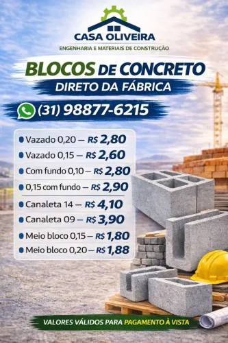 Blocos de Concreto 