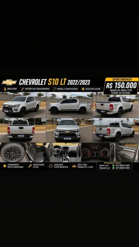 Chevrolet S10 Pick-up LT 2.8 TDI 4X4 CD Diesel AUT 2023