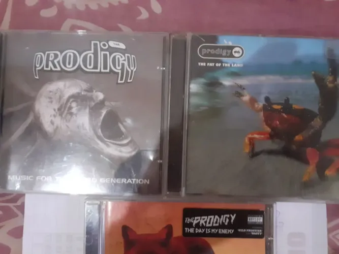 CDs do prodigy CDs raros de música eletrônica