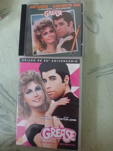 Cd + DVD Filme Grease