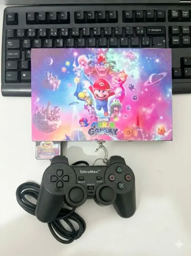 PS2 Slim + Controle + Memory Card + USB 64GB