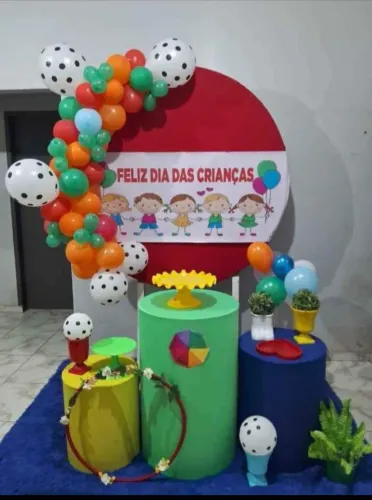 Aluguel de kit decoração aparti de 100 reais sem balões *