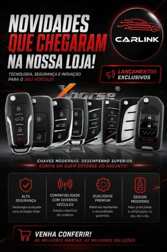 Chave canivete, chaveiro automotivo