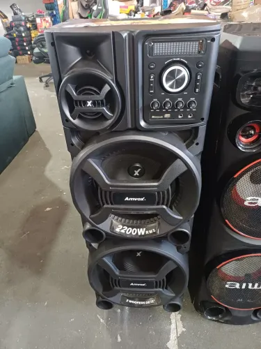 Caixa de Som Amvox 2200w Torre