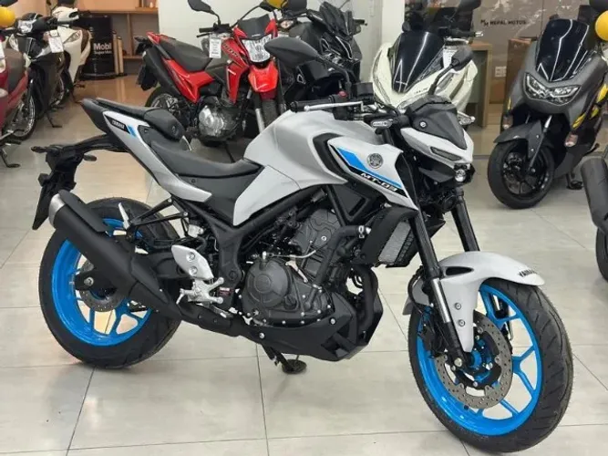 Yamaha MT03 Abs 2026 0km Cinza - Mepal Motos 