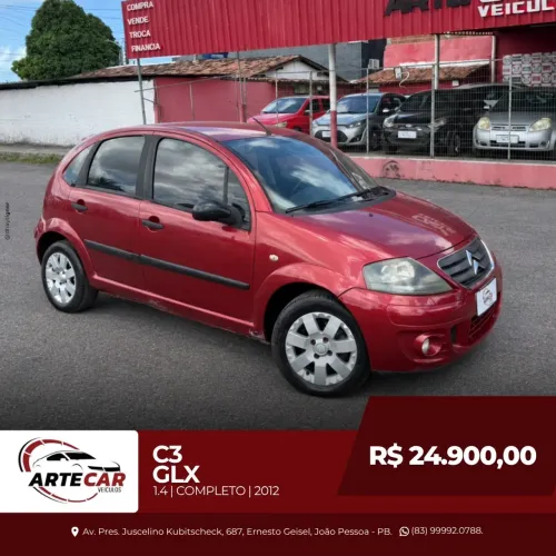 Citroen C3 GLX 1.4/ GLX Sonora 1.4 Flex 8V 5P 2012