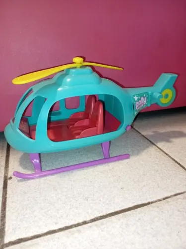 Brinquedos..Elicopero da polly