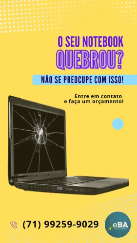 Conserto e Manutenção de Notebook