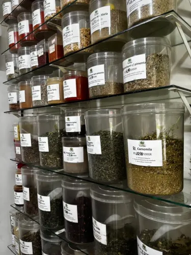 Loja de produtos naturais na geral de Forquilhinhas