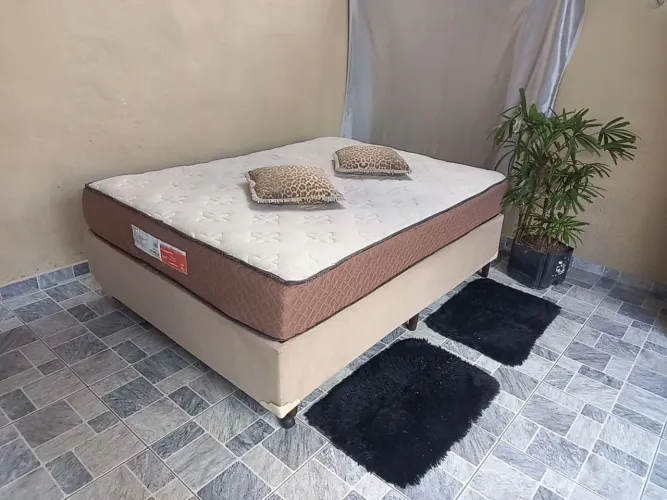 Cama box casal,ENTREGO
