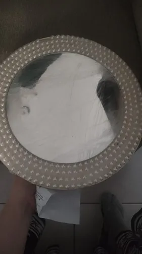 Sousplat espelhado