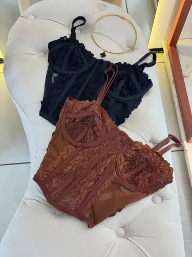 Corselet em Renda Premium 