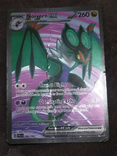 Carta de pokémon bom rara número da carta:260