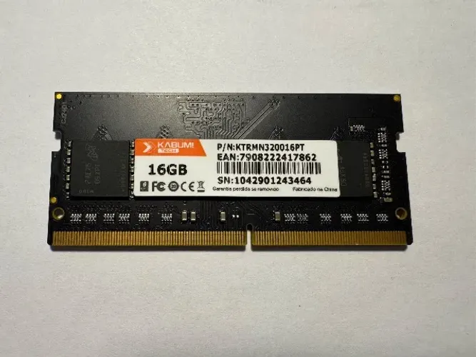 Memória RAM 16GB DDR4 3200MHz Kabum Tech SODIMM para notebook - como nova