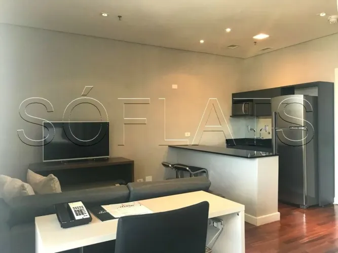 Flat FL Residence próximo ao Shopping Vila Olímpia para locação com 1 dormitório e 42m²