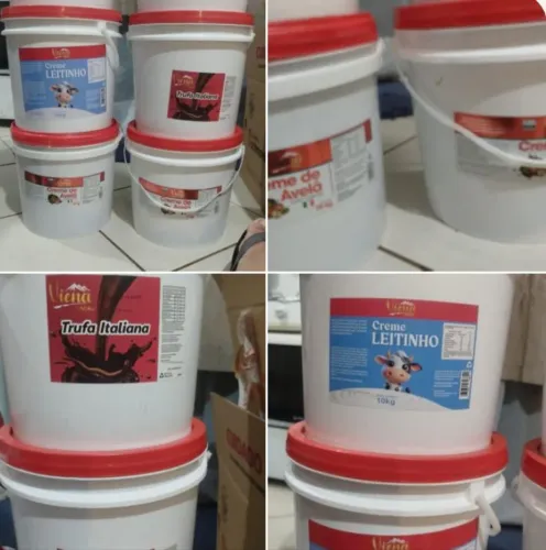 Vendo baldes de recheio para bolo *,entregamos com taxa em Joinville