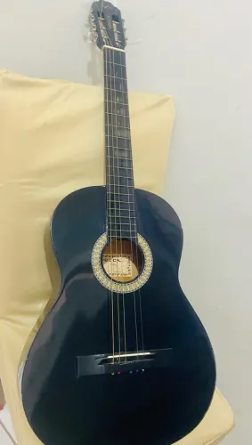 Violão Acústico Vogga Preto (Nylon) - Perfeito para Iniciantes