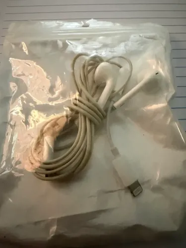 Fone de ouvido com fio Apple original