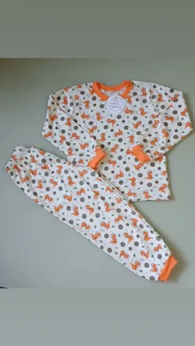Pijamas infantis nos tamanhos de 01 ao 06 anos em malha 100%algodão  