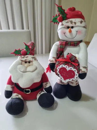 Enfeite natal 2 peças