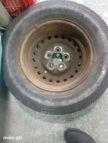 Roda de ferro da kombi