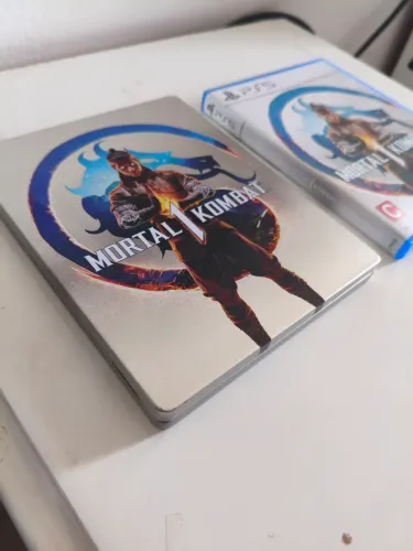 Mortal Kombat 1 jogo + steelbook mk1 ps5 seminovo 