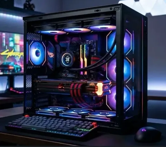 PC GAMER COMPLETO ? ALTO DESEMPENHO + SETUP COMPLETO