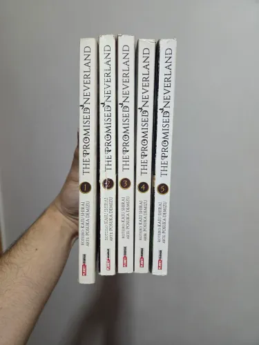 Mangá The Promised Neverland (vol 1 ao 5)