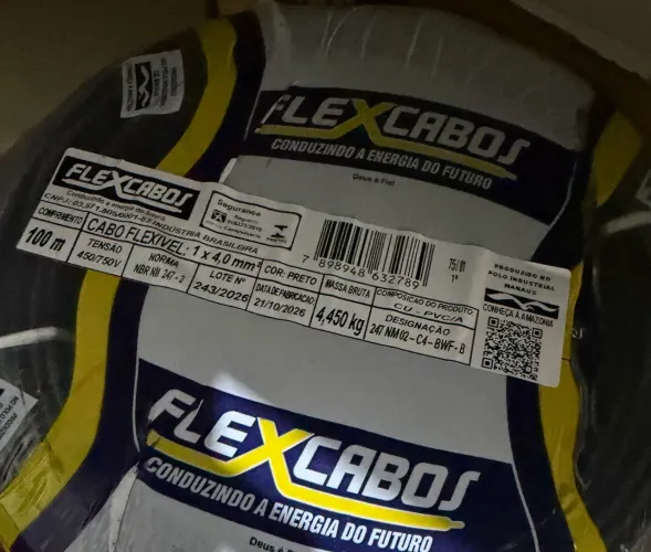 Cabo flex 4mm