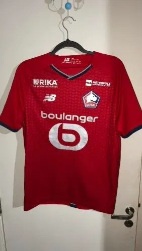 Camisa Lille New Balance 2021-22 Reinildo #28 DE JOGO