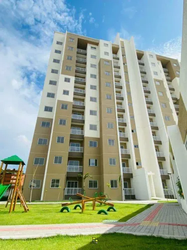 Maraponga Apto 49,m² com 02 Quartos, sendo 1 Suíte, Sala, Cozinha, 1 Vaga de garagem.