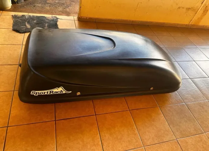 Maleiro de Teto Bagageiro SportRack Preto 450 Litros
