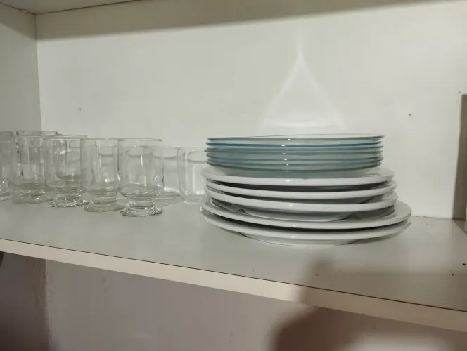 Utensílios de vidro