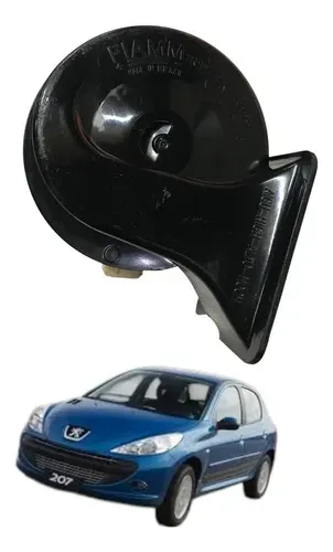 Buzina Caracol Aguda Fiamm Peugeot 207 1.4 2011 2012 Manual
