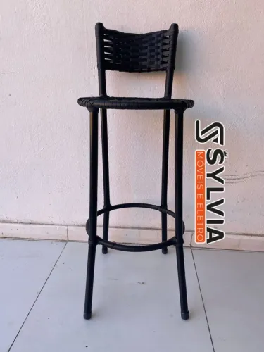 Banquetas com fibra em ferro 