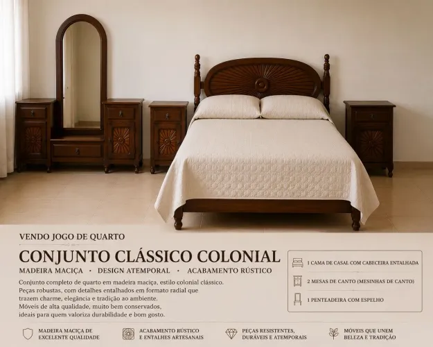 Jogo quarto de casal