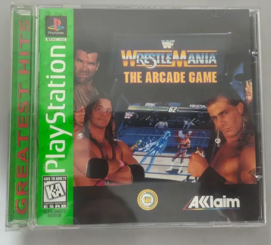 WWF WrestleMania PS1 Original