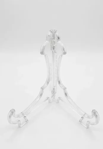 Suportes para vitrine de pratos, bandejas em acrílico Nihon Shikko 17,5 cm Novo Resistente
