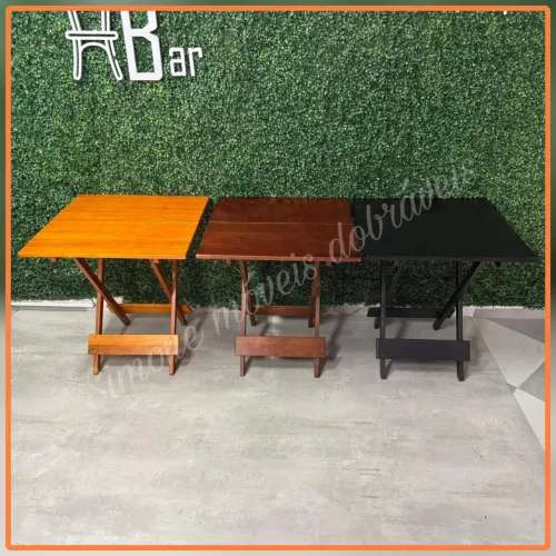Mesa dobrável bar e restaurante
