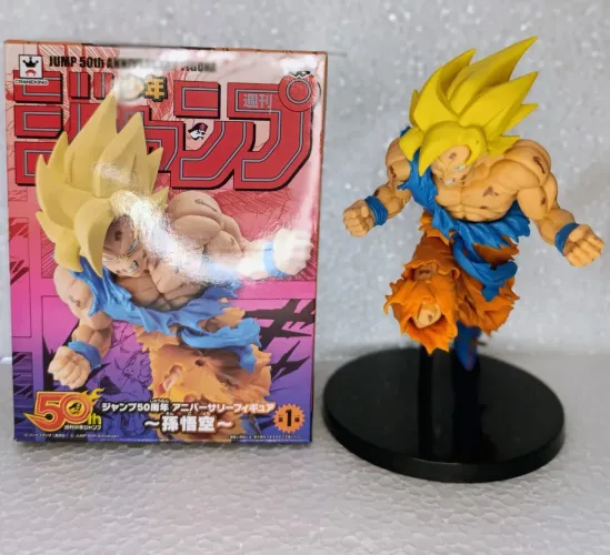 Action Figure Goku Super Saiyajin - Shonen Jump 50th Anniversary (Banpresto)