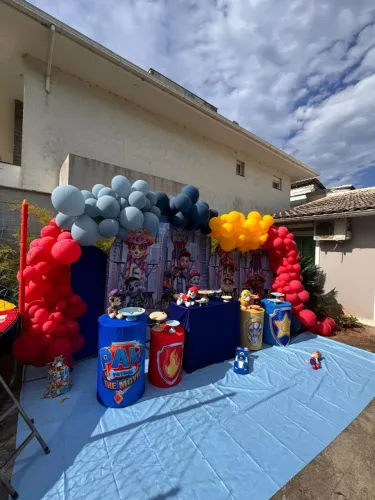 Aluguel decoração festa patrulha canina